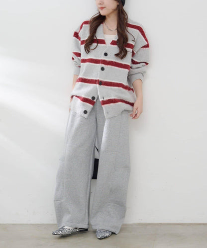 【加絨內裡！】弧形運動衛褲