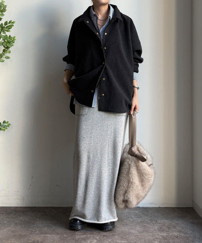 輕質羊毛呢襯衫夾克