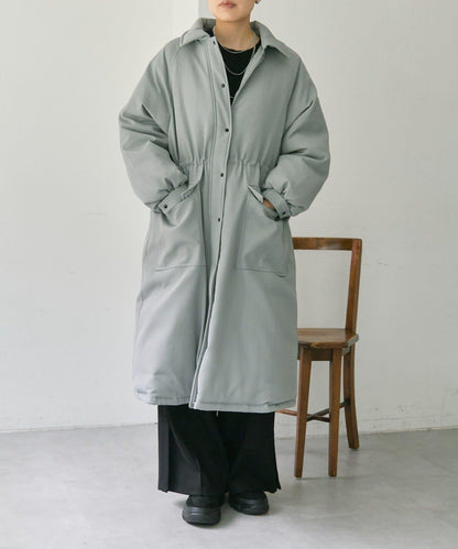 西川可變換廓形/可拆卸帽子/官網限定色回收羽絨長款【SUM1 STYLE(スミスタイル)】