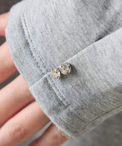 【顯瘦/顯腿長效果】袖部裝飾短款荷葉邊上衣