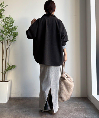 輕質羊毛呢襯衫夾克