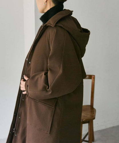 西川可變換廓形/可拆卸帽子/官網限定色回收羽絨長款【SUM1 STYLE(スミスタイル)】