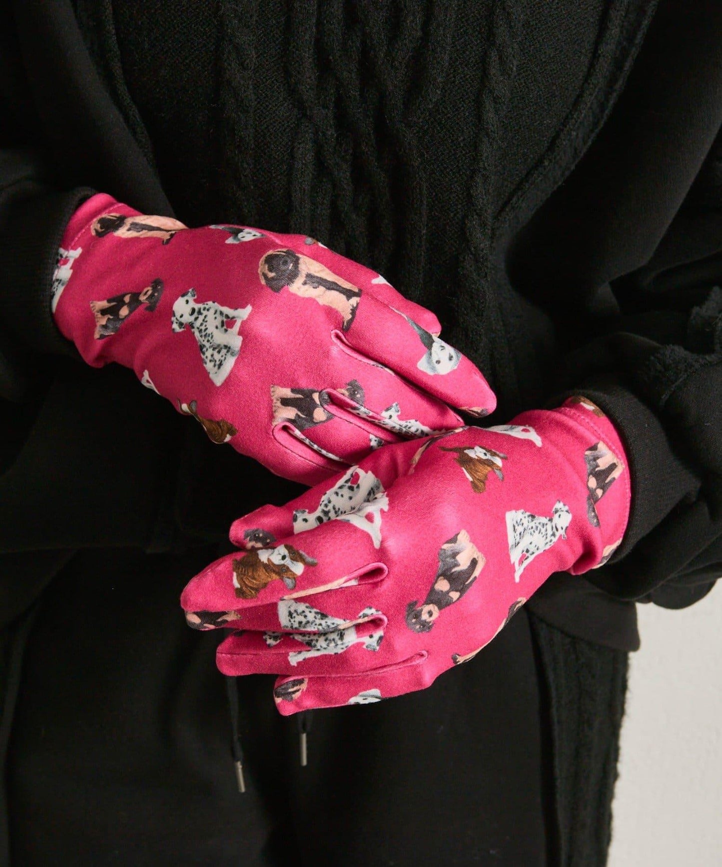 【CRISPINO VALENTINO】全印花手套