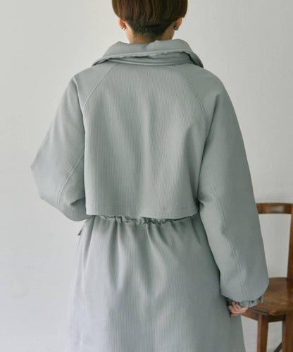 西川可變換廓形/可拆卸帽子/官網限定色回收羽絨長款【SUM1 STYLE(スミスタイル)】