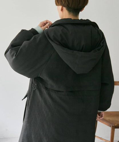 西川可變換廓形/可拆卸帽子/官網限定色回收羽絨長款【SUM1 STYLE(スミスタイル)】