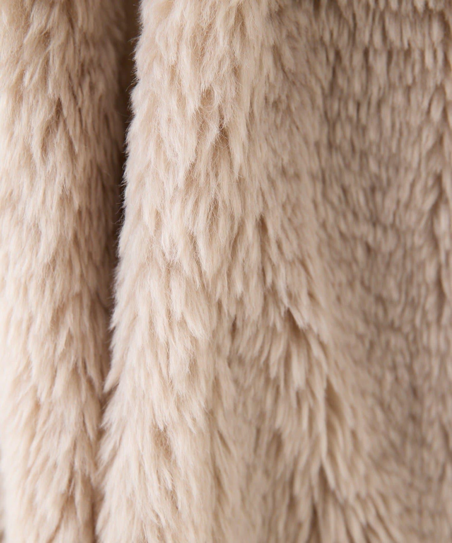 帶內襯/短款仿托斯卡納皮草夾克/毛絨外套【SUM1 STYLE(スミスタイル)】