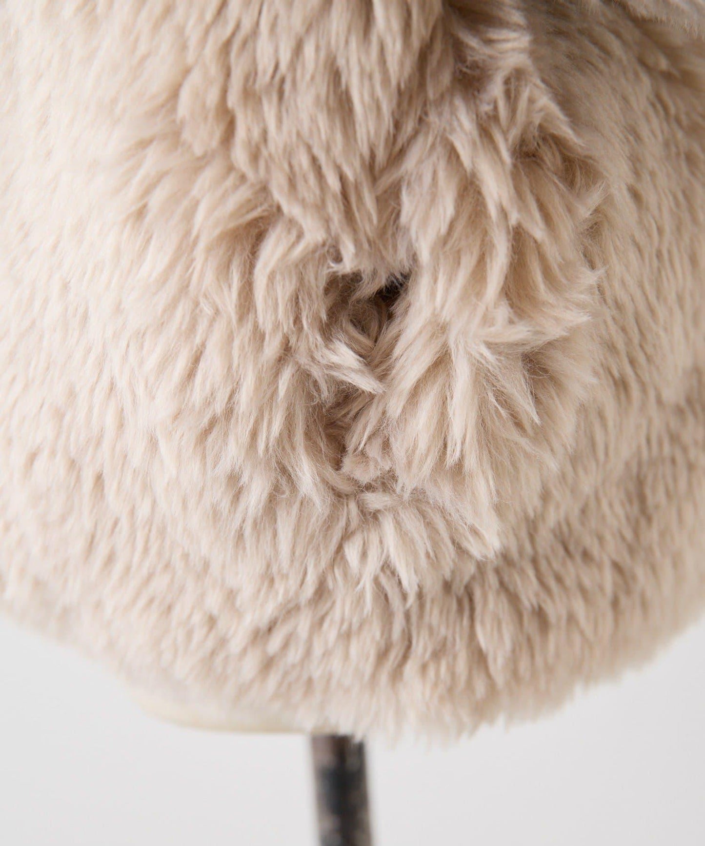 帶內襯/短款仿托斯卡納皮草夾克/毛絨外套【SUM1 STYLE(スミスタイル)】