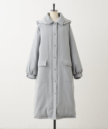 西川可變換廓形/可拆卸帽子/官網限定色回收羽絨長款【SUM1 STYLE(スミスタイル)】