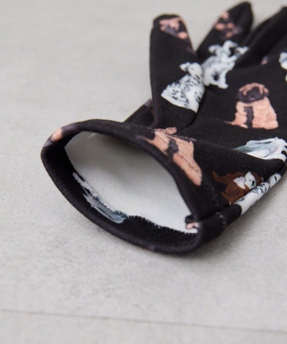 【CRISPINO VALENTINO】全印花手套