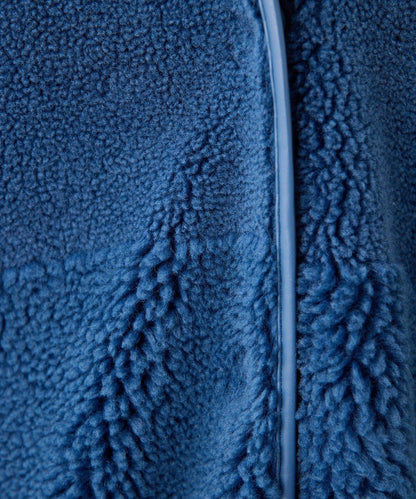 無領羊羔絨長款大衣【SUM1 STYLE(スミスタイル)】