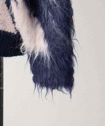 菱格針織開衫【SUM1 STYLE】