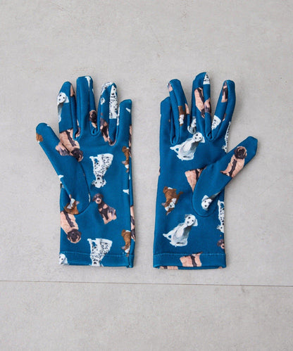 【CRISPINO VALENTINO】全印花手套