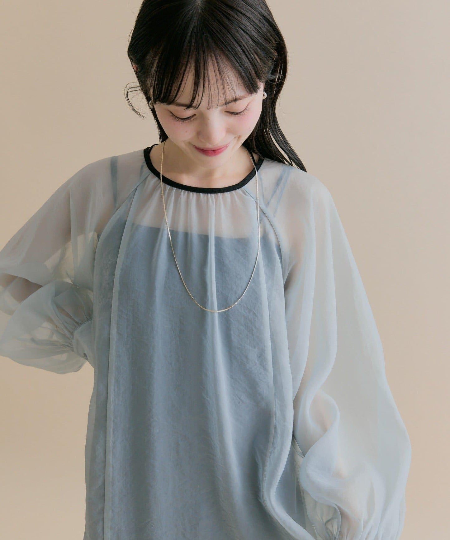 11/1（週六）12:00開始！【數量限定】【森川企畫】透視疊穿連衣裙套裝