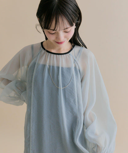 11/1（週六）12:00開始！【數量限定】【森川企畫】透視疊穿連衣裙套裝