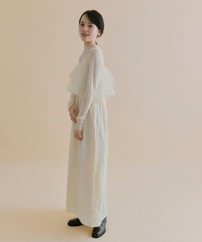 11/1（週六）12:00開始！【數量限定】【森川企畫】網紗吊帶連衣裙套裝