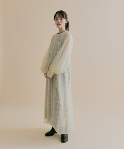 11/1（週六）12:00開始！【數量限定】【森川企畫】透視疊穿連衣裙套裝