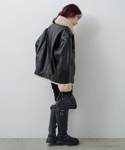 羊羔絨飛行夾克