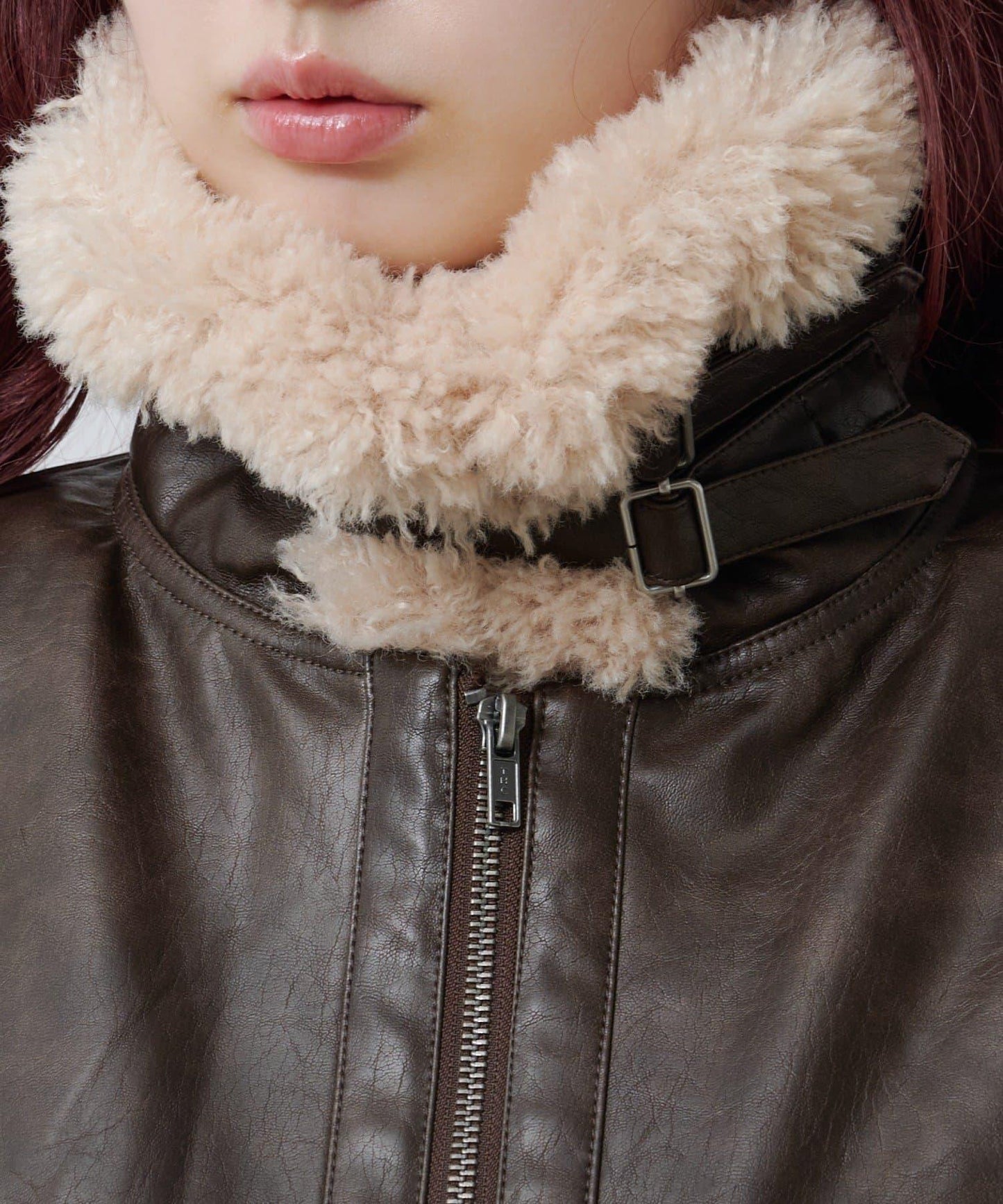 羊羔絨飛行夾克