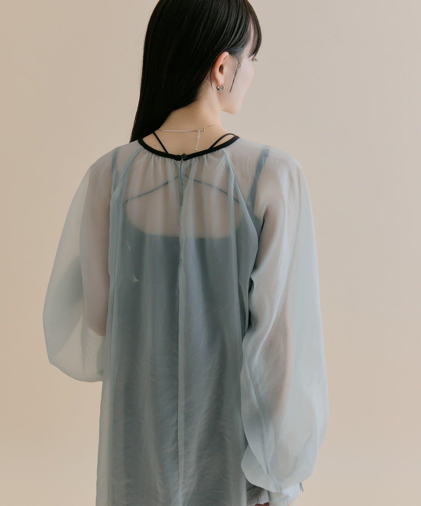 11/1（週六）12:00開始！【數量限定】【森川企畫】透視疊穿連衣裙套裝