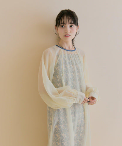 11/1（週六）12:00開始！【數量限定】【森川企畫】透視疊穿連衣裙套裝