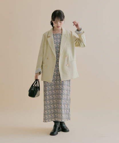 11/1（週六）12:00開始！【數量限定】【森川企畫】透視疊穿連衣裙套裝