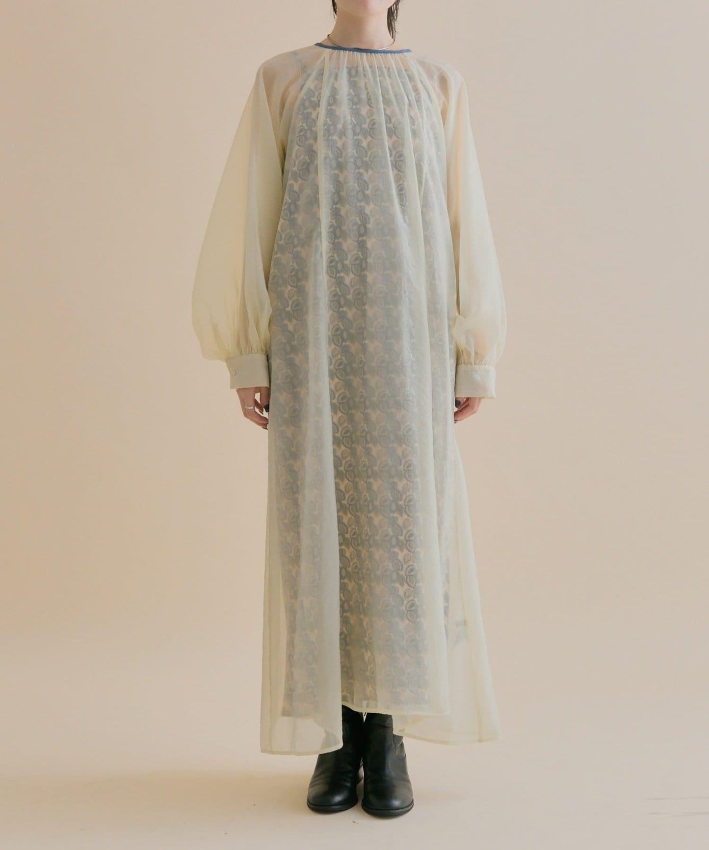 11/1（週六）12:00開始！【數量限定】【森川企畫】透視疊穿連衣裙套裝