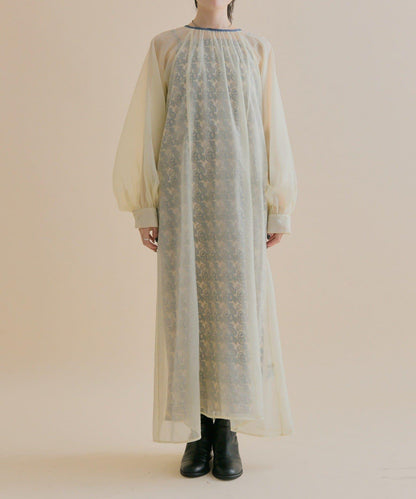 11/1（週六）12:00開始！【數量限定】【森川企畫】透視疊穿連衣裙套裝