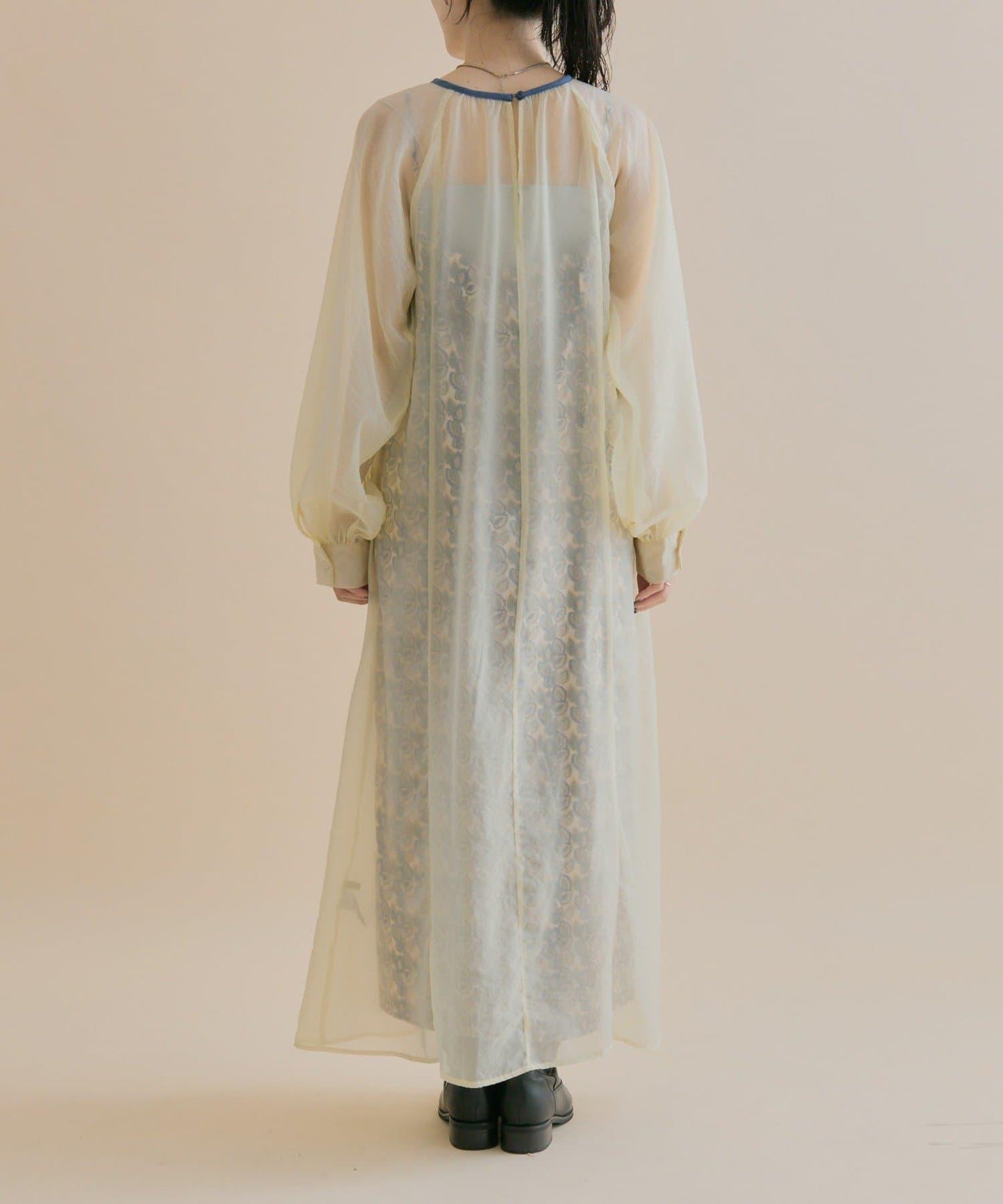 11/1（週六）12:00開始！【數量限定】【森川企畫】透視疊穿連衣裙套裝