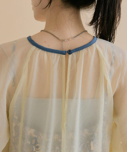 11/1（週六）12:00開始！【數量限定】【森川企畫】透視疊穿連衣裙套裝