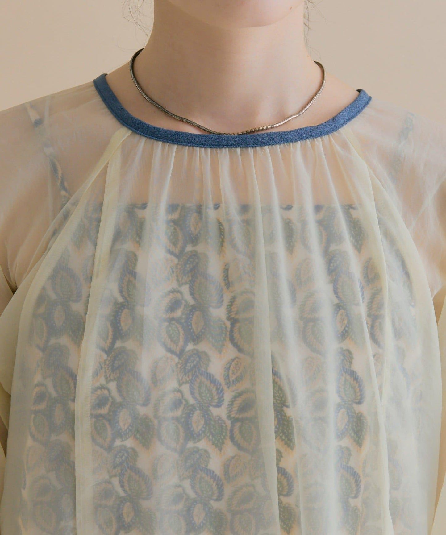 11/1（週六）12:00開始！【數量限定】【森川企畫】透視疊穿連衣裙套裝