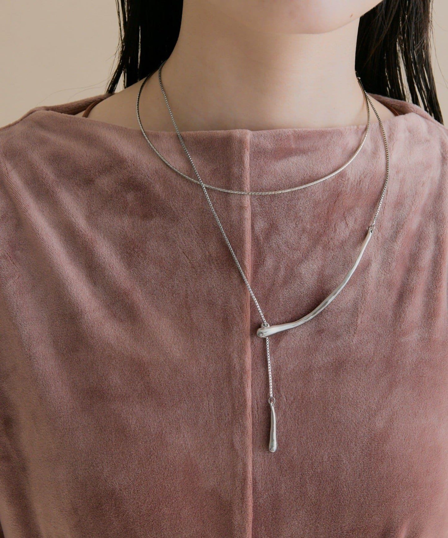 11/1（週六）12:00開始！【數量限定】【森川企畫】後背開口天鵝絨連衣裙