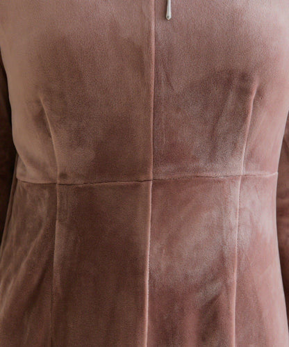 11/1（週六）12:00開始！【數量限定】【森川企畫】後背開口天鵝絨連衣裙