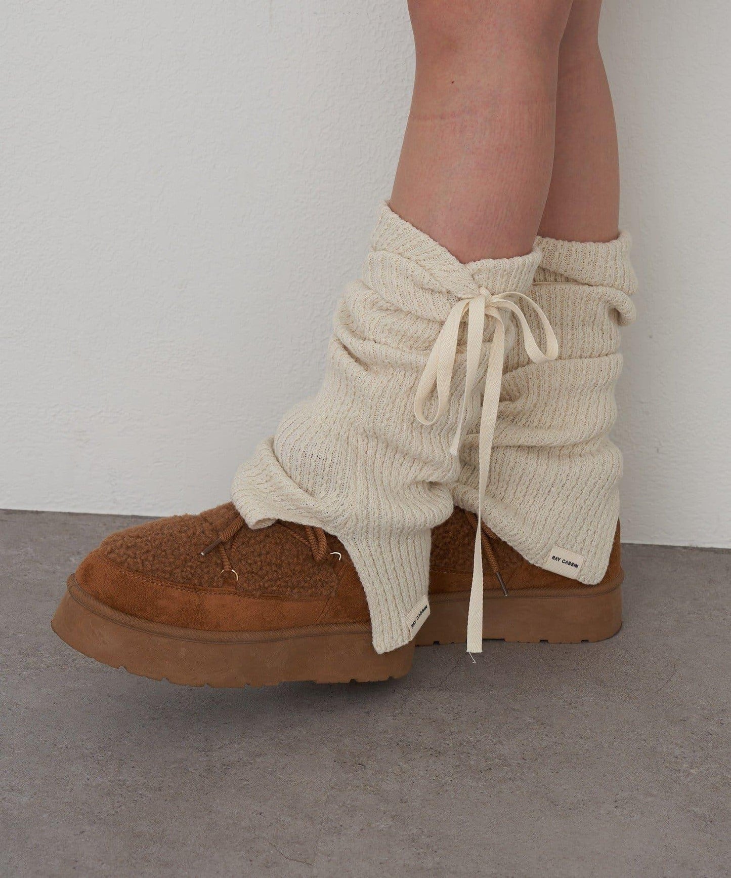 蝴蝶結裝飾腿套