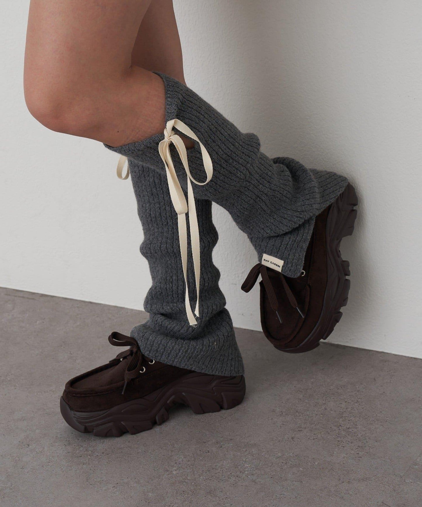 蝴蝶結裝飾腿套