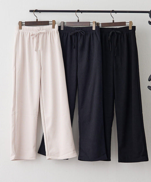 【內層抓絨保暖！】燈芯絨休閒褲