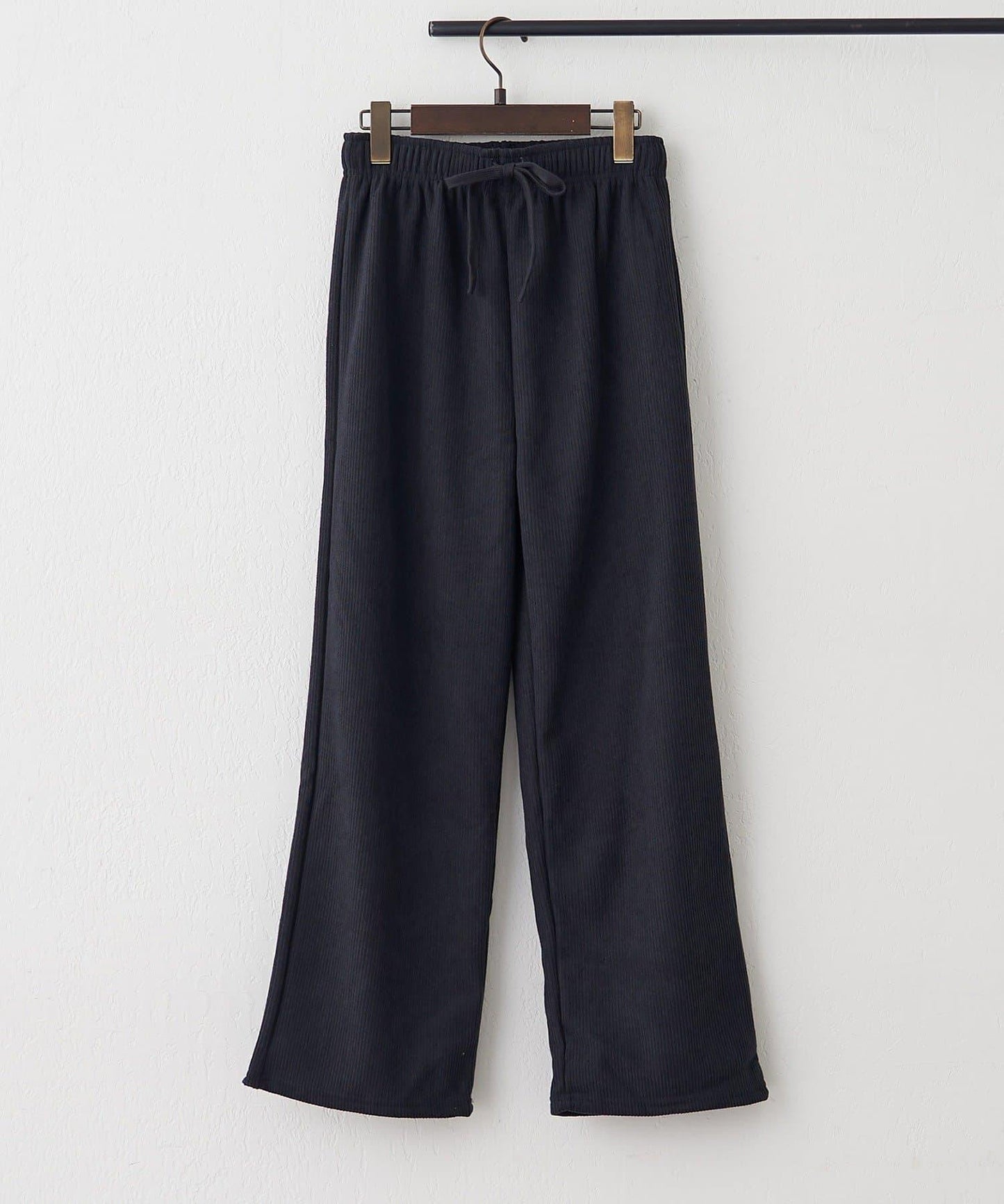 【內層抓絨保暖！】燈芯絨休閒褲