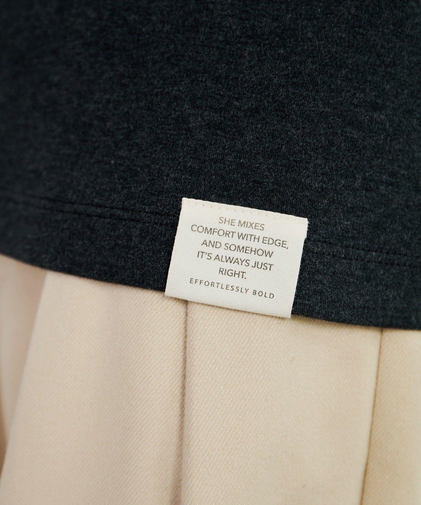 順滑磨毛雙面穿亨利領T恤