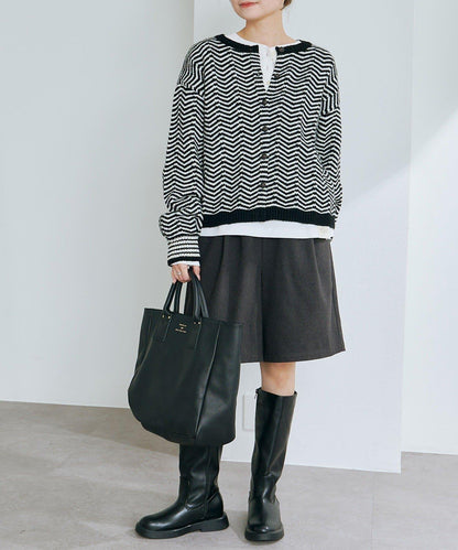 順滑磨毛雙面穿亨利領T恤