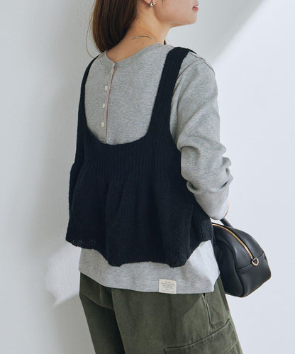 順滑磨毛雙面穿亨利領T恤