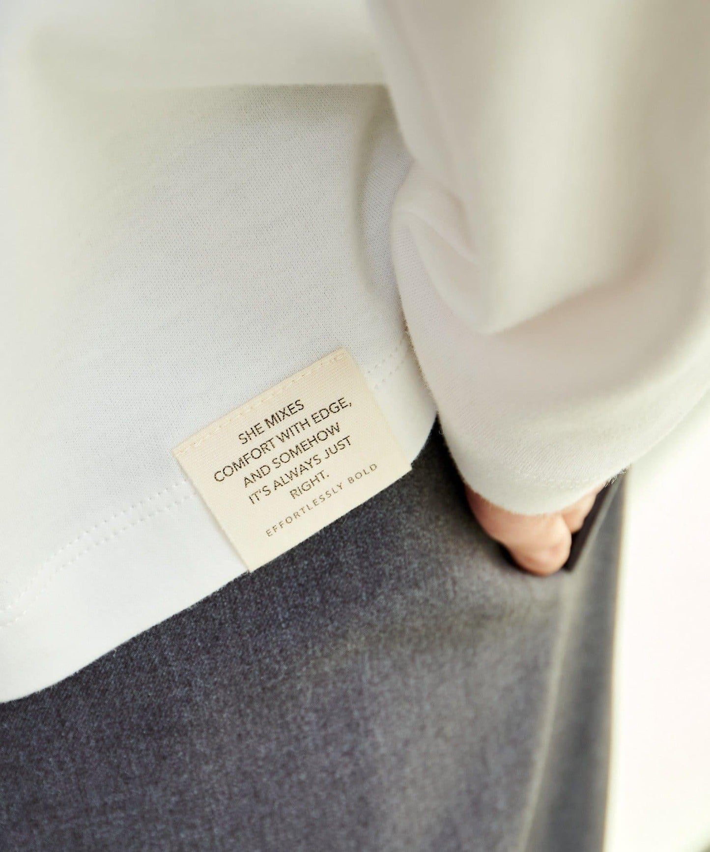 順滑磨毛雙面穿亨利領T恤