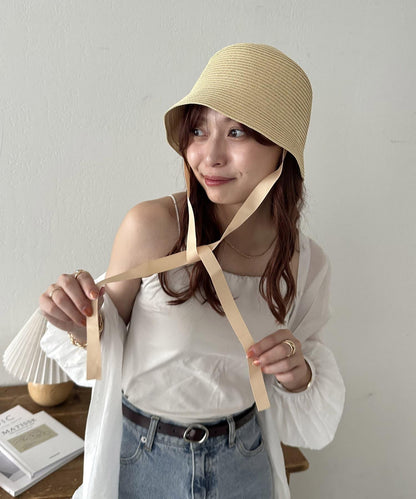 【Discoat】帶蝴蝶結貝雷帽