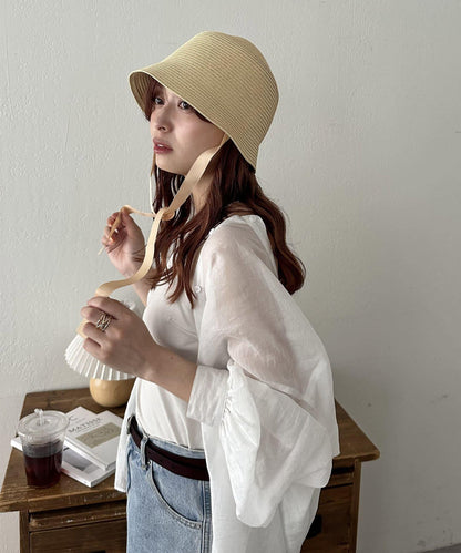 【Discoat】帶蝴蝶結貝雷帽