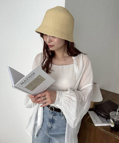 【Discoat】帶蝴蝶結貝雷帽