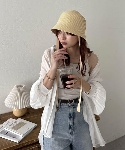 【Discoat】帶蝴蝶結貝雷帽