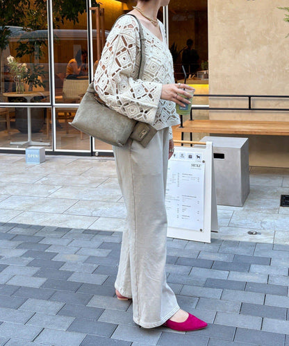 【DouDou】鉤針刺繡套頭衫