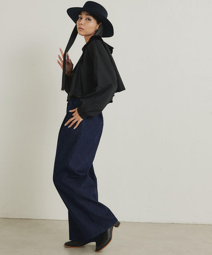 【ear PAPILLONNER】帶蝴蝶結毛氈帽【SUM1STYLE】