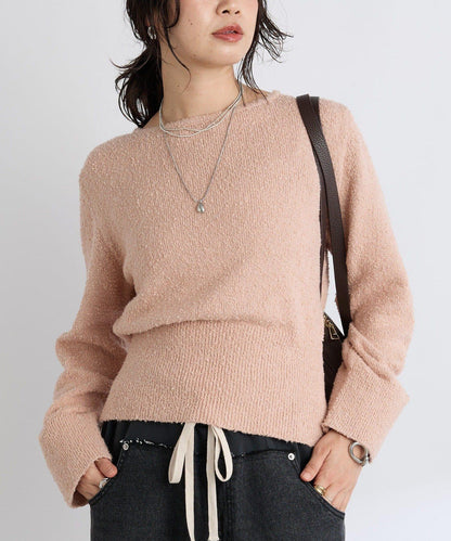 【RIVE DROITE】棉質彩點紗線針織衫