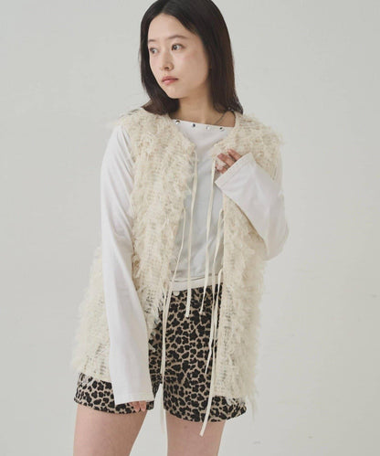 【WHO'S WHO gallery】網紗流蘇馬甲