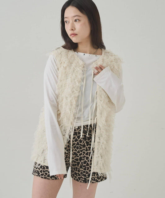 【WHO'S WHO gallery】網紗流蘇馬甲