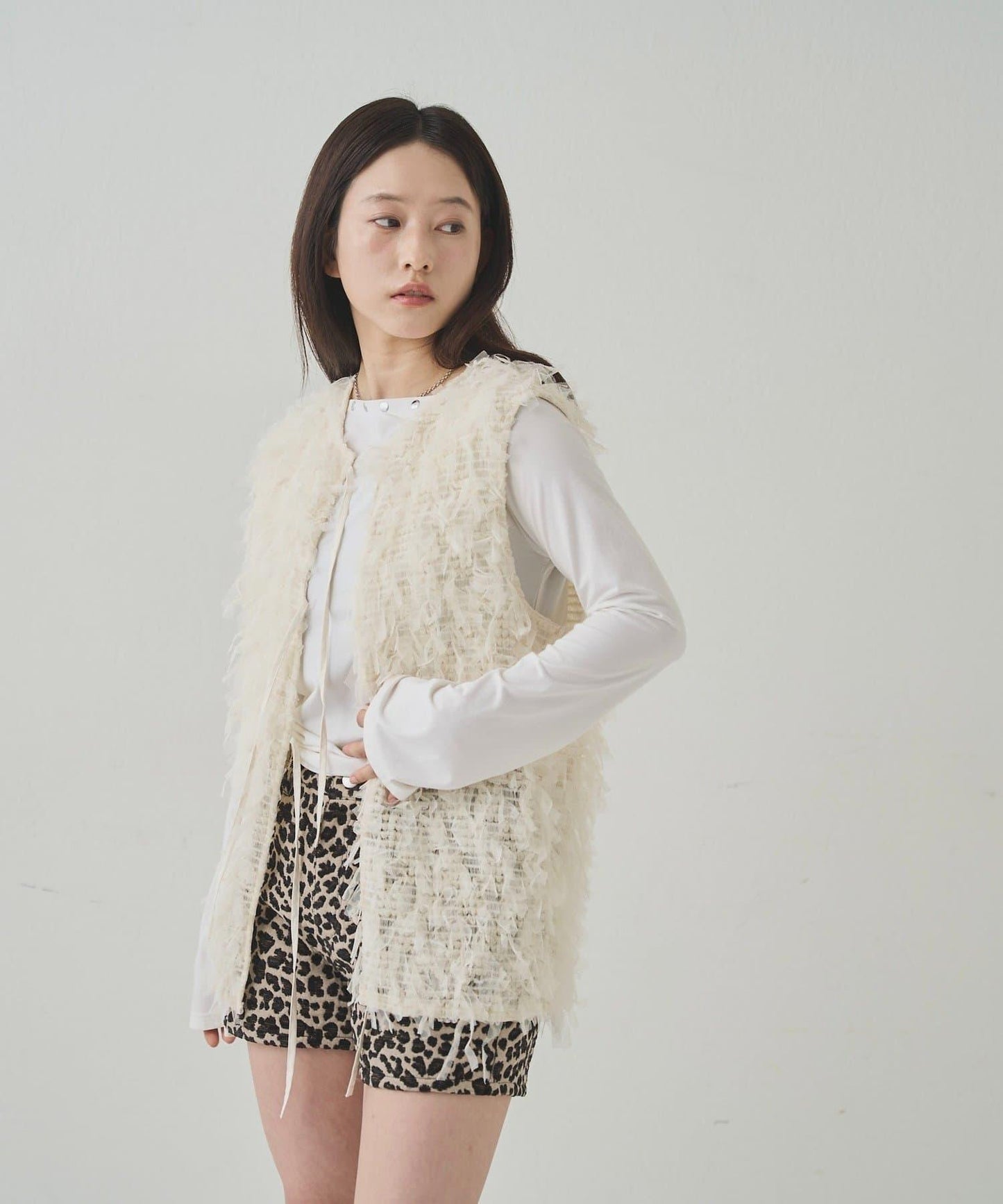 【WHO'S WHO gallery】網紗流蘇馬甲